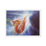 Red Dragon | Al Choi Energy Art | Framed Canvas Print