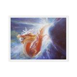 Red Dragon | Al Choi Energy Art | Framed Canvas Print