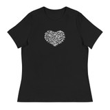 CHUN BU KYUNG HEART | Women's Relaxed T-Shirt