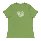 CHUN BU KYUNG HEART | Women's Relaxed T-Shirt
