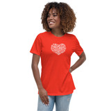 CHUN BU KYUNG HEART | Women's Relaxed T-Shirt