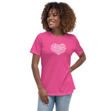 CHUN BU KYUNG HEART | Women's Relaxed T-Shirt