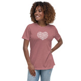 CHUN BU KYUNG HEART | Women's Relaxed T-Shirt