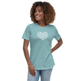 CHUN BU KYUNG HEART | Women's Relaxed T-Shirt