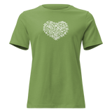 CHUN BU KYUNG HEART | Women's Relaxed T-Shirt