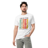 CHUN BU KYUNG STONE RUBBING - Colored | Unisex Premium Cotton T-Shirt | Light