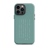 Elegant Chun Bu Kyung | Dusty Teal | Tough Case for iPhone®