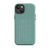 Elegant Chun Bu Kyung | Dusty Teal | Tough Case for iPhone®