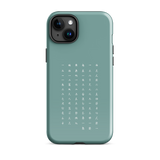 Elegant Chun Bu Kyung | Dusty Teal | Tough Case for iPhone®