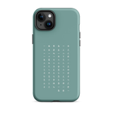 Elegant Chun Bu Kyung | Dusty Teal | Tough Case for iPhone®