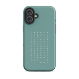 Elegant Chun Bu Kyung | Dusty Teal | Tough Case for iPhone®