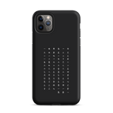 Elegant Chun Bu Kyung | Black | Tough Case for iPhone®
