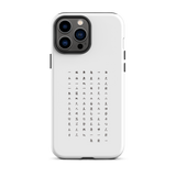Elegant Chun Bu Kyung | White | Tough Case for iPhone®
