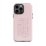 Elegant Chun Bu Kyung | Chalk Pink | Tough Case for iPhone®