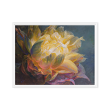 Thoughtful gifting—Golden Flower framed print for reflection