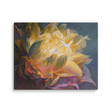 Intentional living decor—Golden Flower in sacred nook