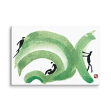 Acceptance | Life In Motion Series | Manwol Energy Art | Unframed Canvas Print