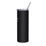 MY BODY IS NOT ME - Simple | Stainless Steel Tumbler | Black