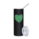LOVE MYSELF HEAL MYSELF | Stainless Steel Tumbler | Black