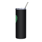 LOVE MYSELF HEAL MYSELF | Stainless Steel Tumbler | Black