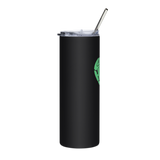 LOVE MYSELF HEAL MYSELF | Stainless Steel Tumbler | Black