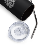 CHUN BU KYUNG HEART | Stainless Steel Tumbler | Black