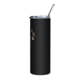 CHUN BU KYUNG - Ilchi Lee Calligraphy | Stainless Steel Tumbler | Black