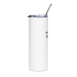 MY BODY IS NOT ME - Simple | Stainless Steel Tumbler | White