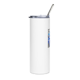 MY BODY IS NOT ME - Bold Colored | Stainless Steel Tumbler | White