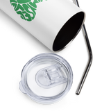 LOVE MYSELF HEAL MYSELF | Stainless Steel Tumbler | White
