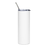 MY EMOTIONS ARE NOT ME | White | Stainless Steel Tumbler
