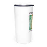 CHUN BU KYUNG STONE RUBBING - Colored | Tapered Stainless Steel Tumbler
