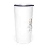 CHUN BU KYUNG - Ilchi Lee Calligraphy | Tapered Stainless Steel Tumbler