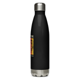 CHUN BU KYUNG STONE RUBBING - Colored | Stainless Steel Water Bottle | Black