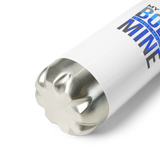 MY BODY IS NOT ME - Bold Colored | Stainless Steel Water Bottle | White