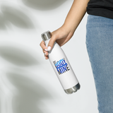 MY BODY IS NOT ME - Bold Colored | Stainless Steel Water Bottle | White
