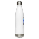 MY BODY IS NOT ME - Bold Colored | Stainless Steel Water Bottle | White
