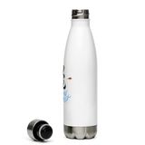 DRAGON | Ilchi Lee Calligraphy | Stainless Steel Water Bottle | White