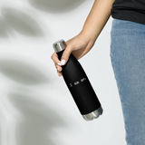 I AM ME - Simple & Horizontal | Stainless Steel Water Bottle | Black