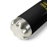 TAKE BACK YOUR BRAIN | BETV | Stainless Steel Water Bottle | Black