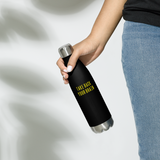 TAKE BACK YOUR BRAIN | BETV | Stainless Steel Water Bottle | Black