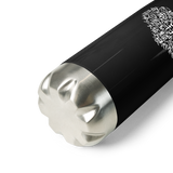 CHUN BU KYUNG HEART | Stainless Steel Water Bottle | Black