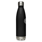 CHUN BU KYUNG HEART | Stainless Steel Water Bottle | Black