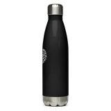 CHUN BU KYUNG HEART | Stainless Steel Water Bottle | Black