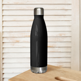 LOVE MYSELF HEAL MYSELF | Stainless Steel Water Bottle | Black