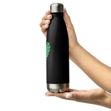 LOVE MYSELF HEAL MYSELF | Stainless Steel Water Bottle | Black