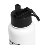 CHUN BU KYUNG STONE RUBBING | Stainless Steel Water Bottle with a Straw Lid