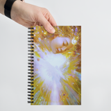 Mago - Oneness with the Earth | Al Choi Energy Art | Spiral Notebook