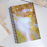 Mago - Oneness with the Earth | Al Choi Energy Art | Spiral Notebook