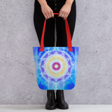LifeParticle Sun Tote Bag - Al Choi Energy Art